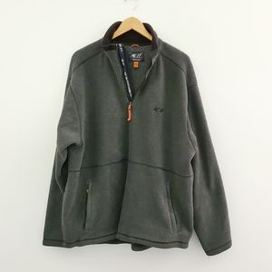 Vintage AE 77 gray quarter zip fleece xlarge